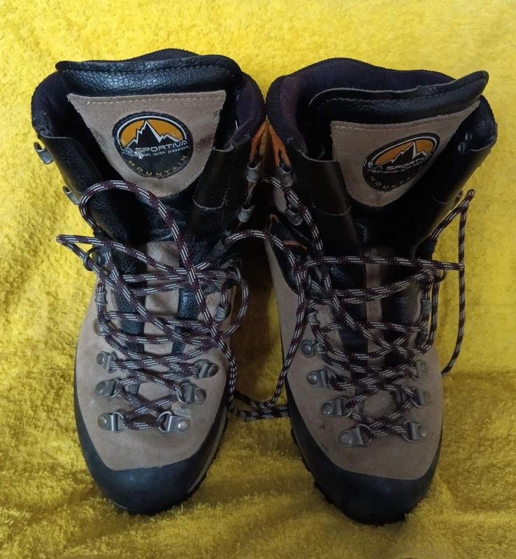 Homme La Sportiva Bottes Kaki Cuir 40