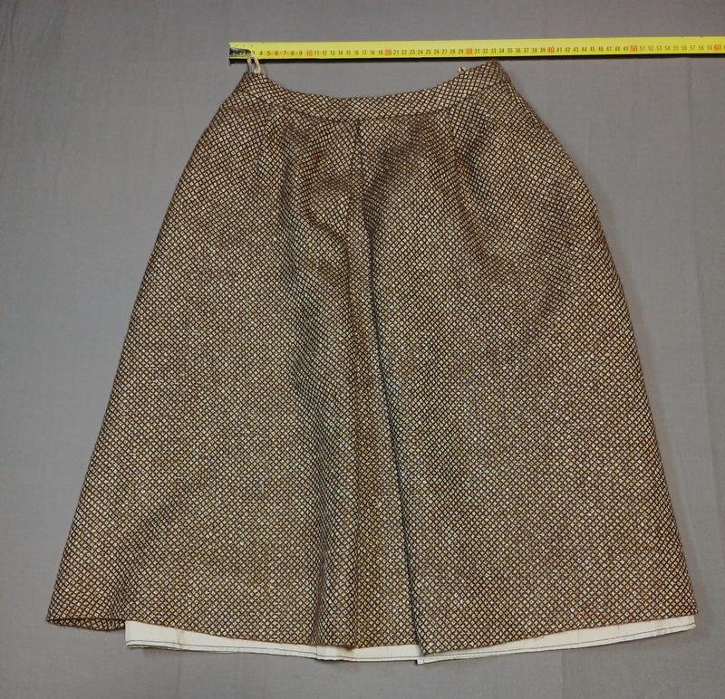 Женская GENTI Юбка Бежевый Шерсть 34 / XS / 42