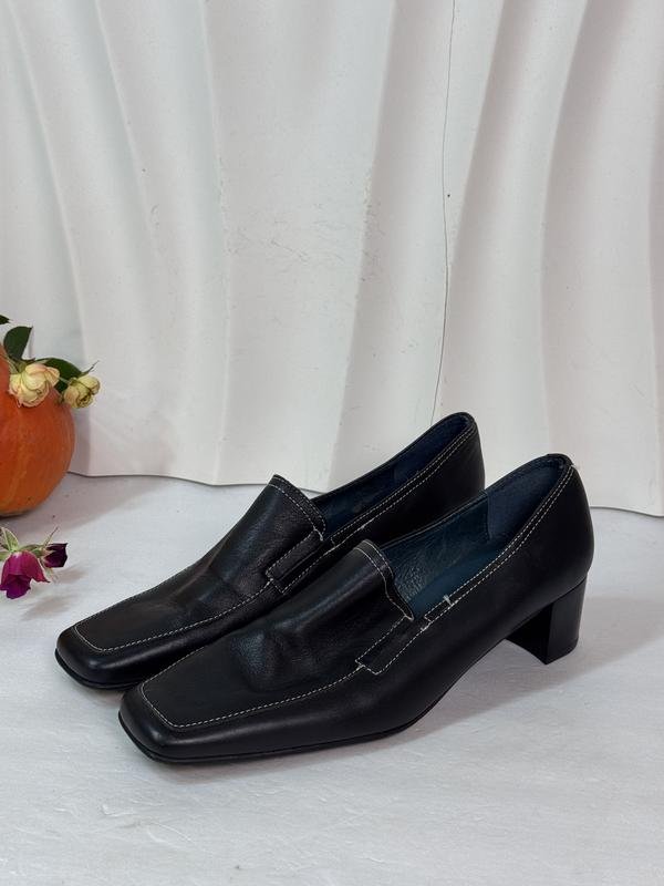 Women Montiel Heels Black Leather 38