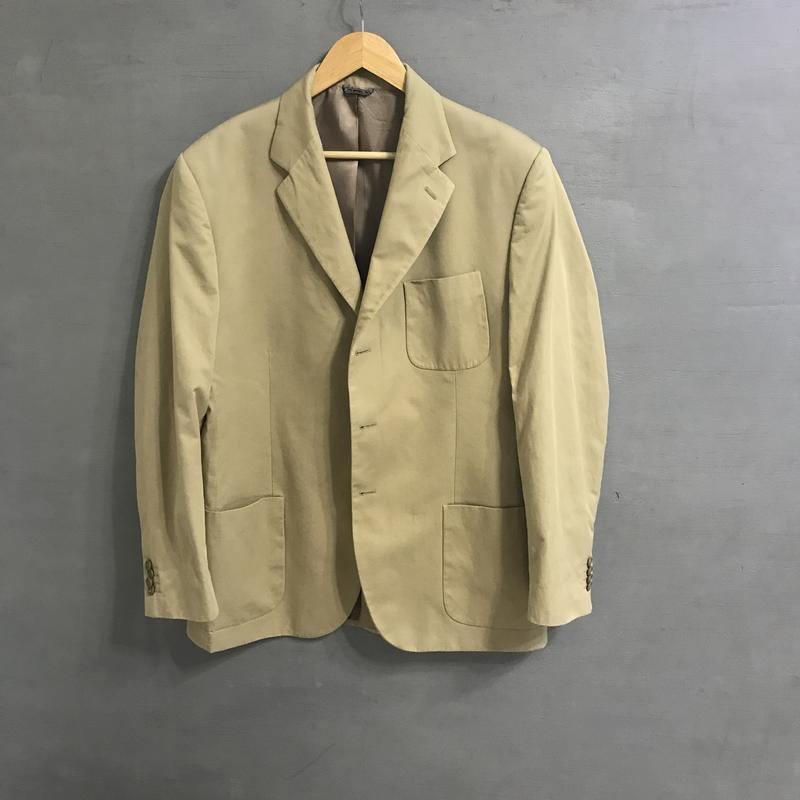 Мужской Fendi Пиджак Бежевый Хлопок 42 / XL / 50