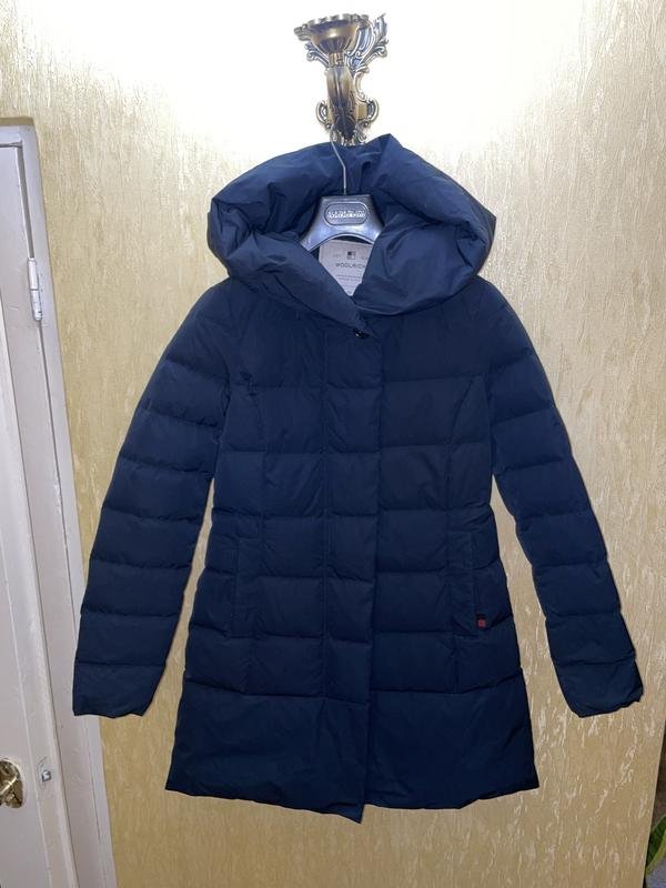 Femme Woolrich Veste Bleu Marine 34 / XS / 42