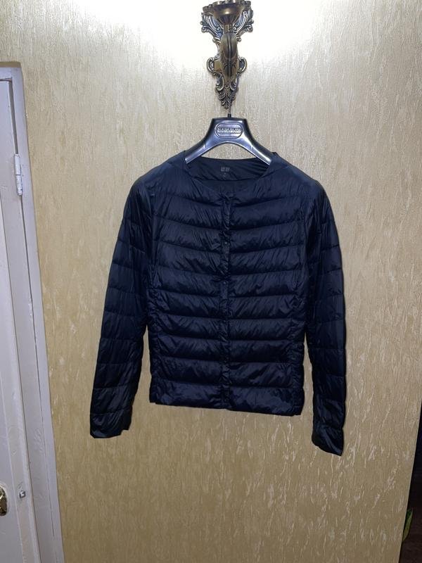 Men Uniqlo Puffer Black 38 / M / 46
