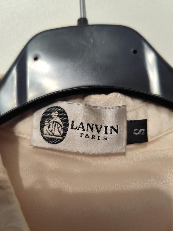 Femme Lanvin Chemisier Beige Jacquard 36 / S / 44