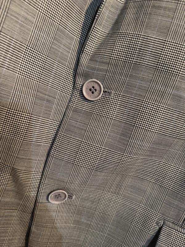 Мужской Brioni Пиджак Чёрный 56