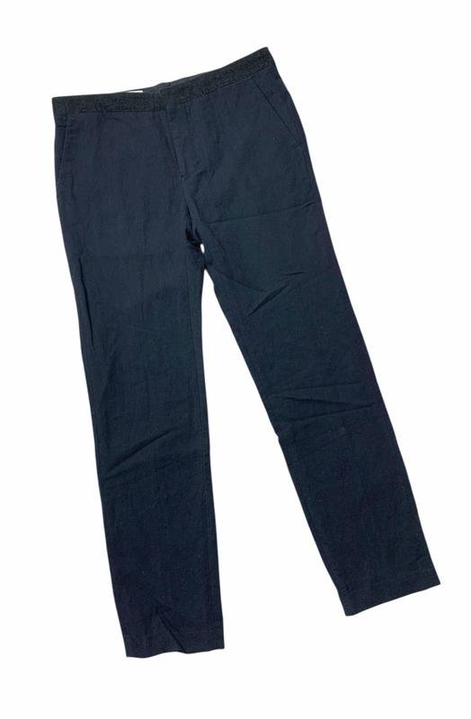 Homme Golden Goose Pantalon Noir Laine 30 / S / 44