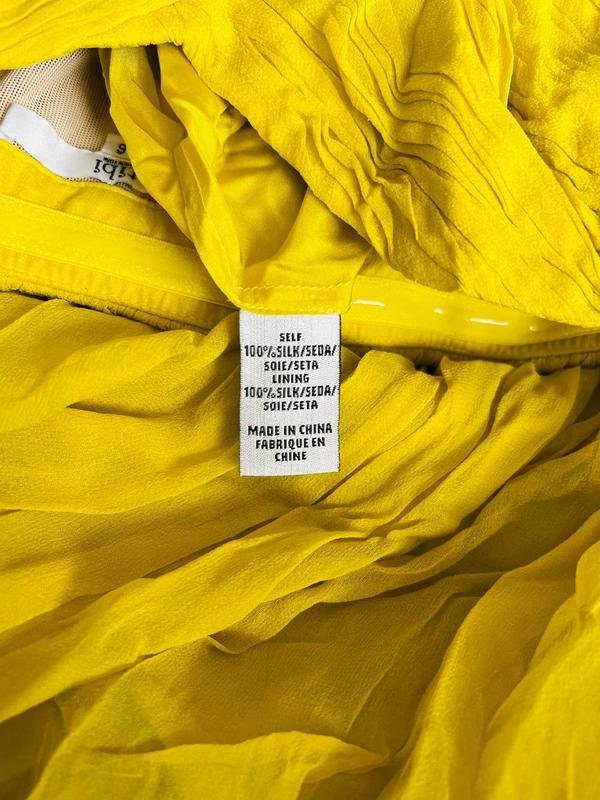 Женский Tibi Сукня Жёлтый Шелк 36 / S / 44