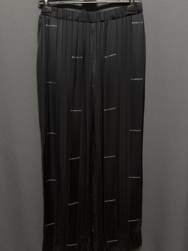 Женские Givenchy Брюки Чёрный Сатин 40