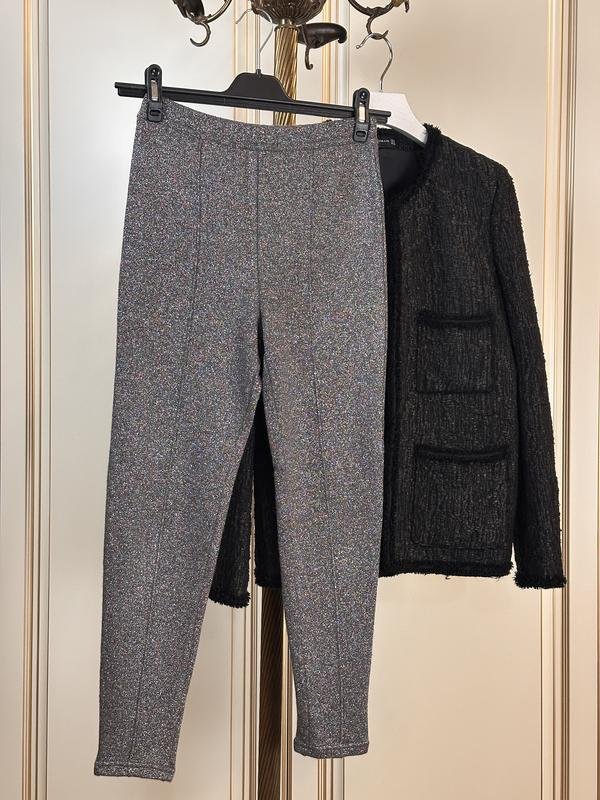 Damen Iceberg Leggings Grau Wolle S