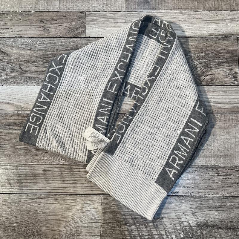 Унисекс Armani Exchange Шарф Серый