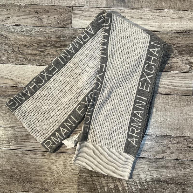 Унисекс Armani Exchange Шарф Серый