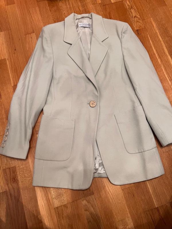 Женский Givenchy Пиджак Бирюзовый 38 / M / 46