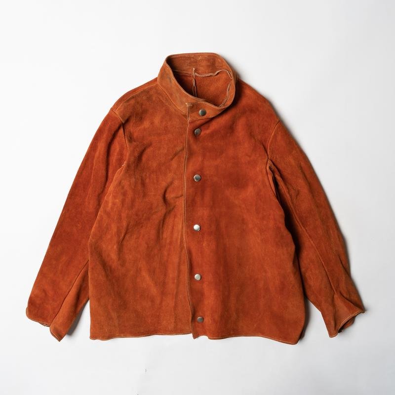 Мужской Vintage Куртка Коралловый Кожа 38 / M / 46