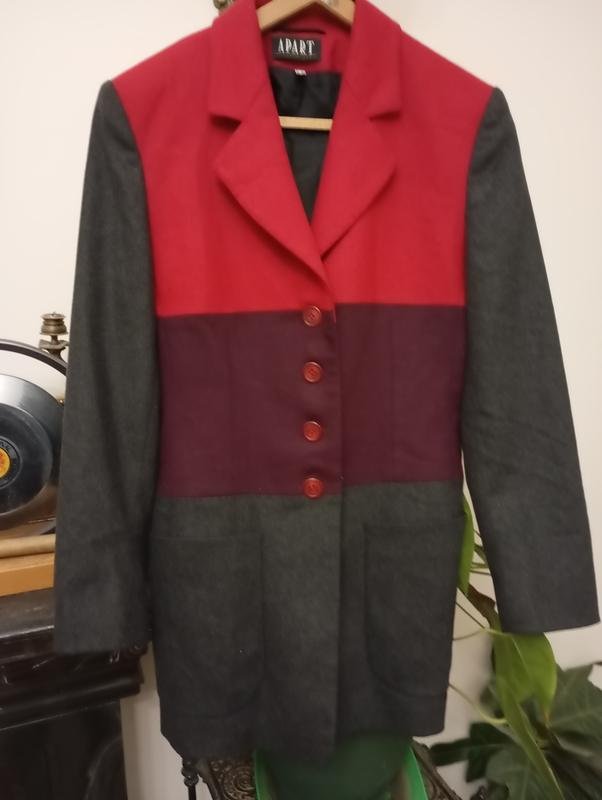 Women Apart Blazer Grey Wool 38 / M / 46