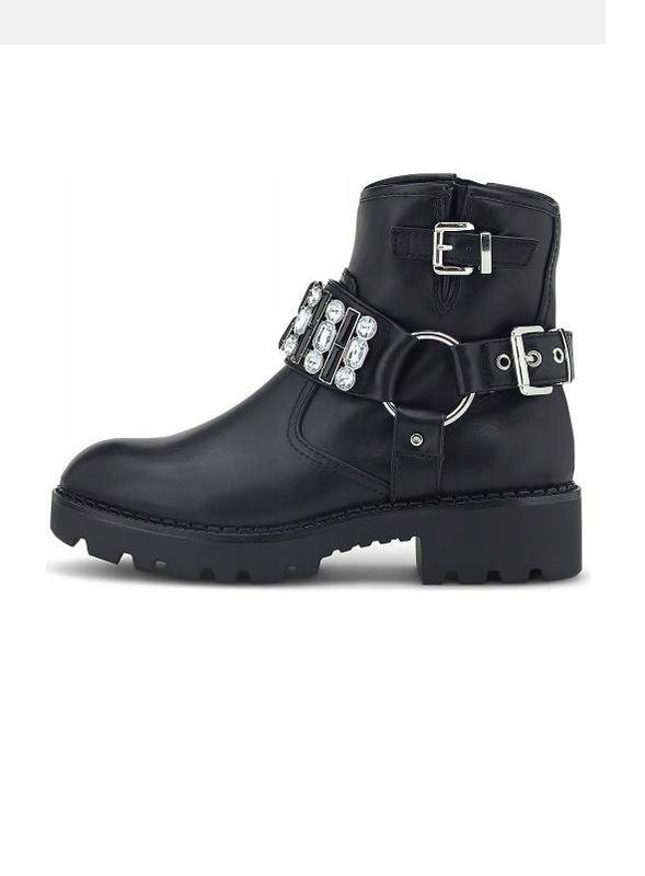 Women Buffalo Boots Black 40