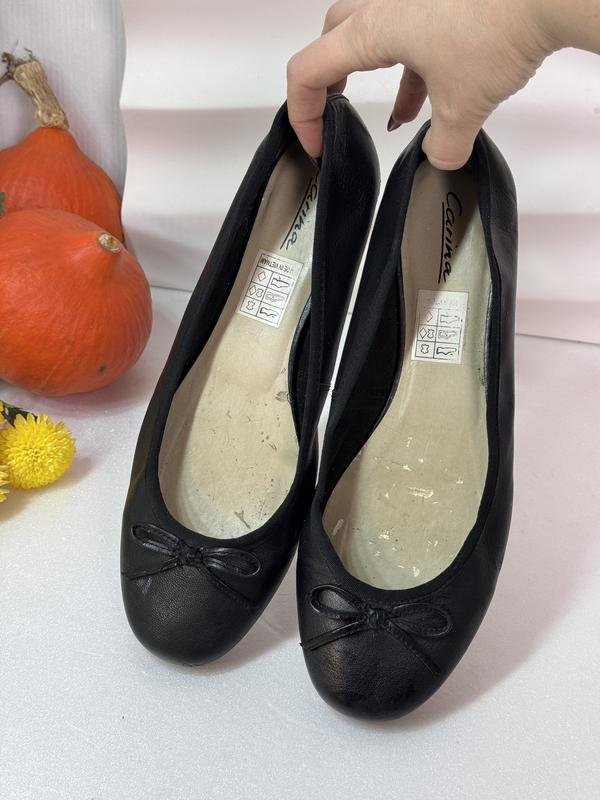 Women Carina Heels Black Leather 41