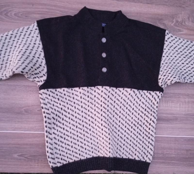 Homme American Vintage Pull Noir Laine 38 / M / 46