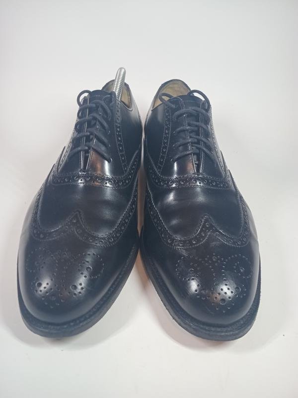 Homme Barker Chaussures Noir Cuir 43