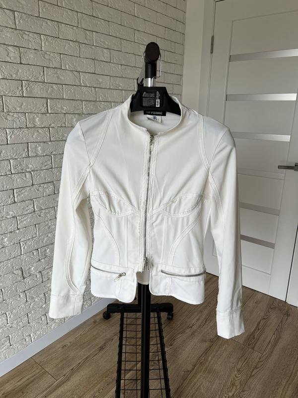 Women Gianfranco Ferre Blazer White 34 / XS / 42