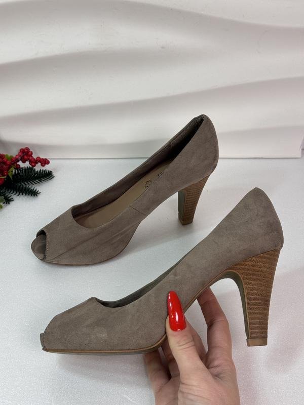 Women s.Oliver Heels Brown 36