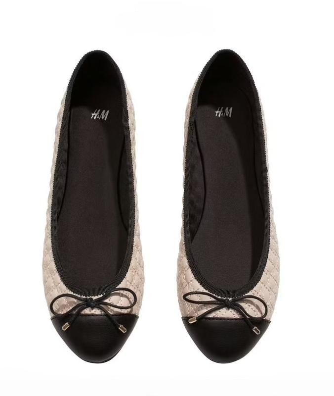 Женские H&M Туфли Чёрный Искусственная кожа 41
