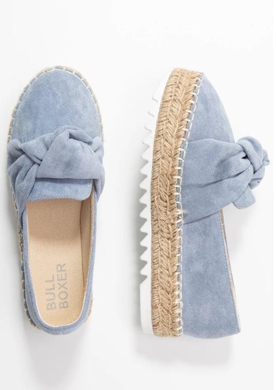 Women Bullboxer Espadrilles Blue Suede 40