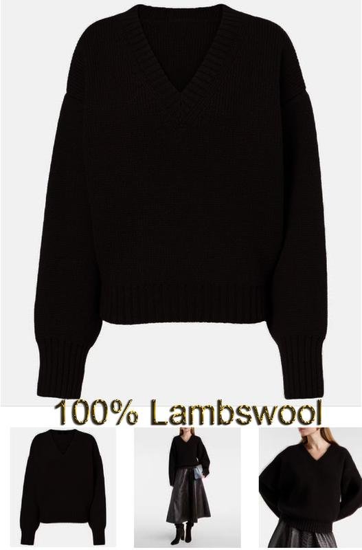 Femme Luciano Pull Noir Laine 44 / XXL / 52