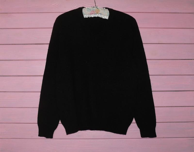 Femme Luciano Pull Noir Laine 44 / XXL / 52