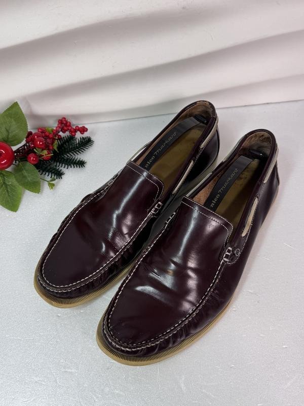 Men Bally Loafers Burgundy 44