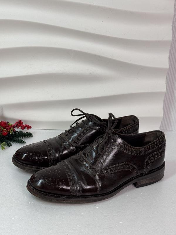 Мужские Pollini Туфли Коричневый Кожа 40