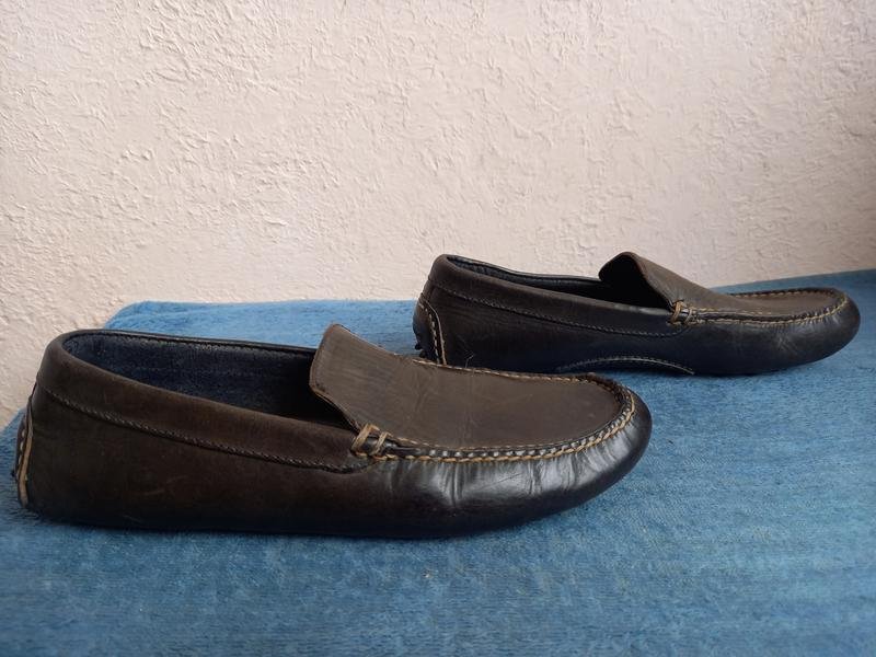 Women Cole Haan Loafers Brown Leather 37