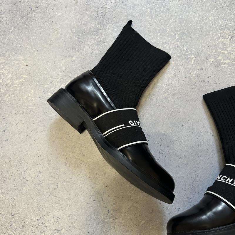 Женские Givenchy Сапоги Чёрные 41