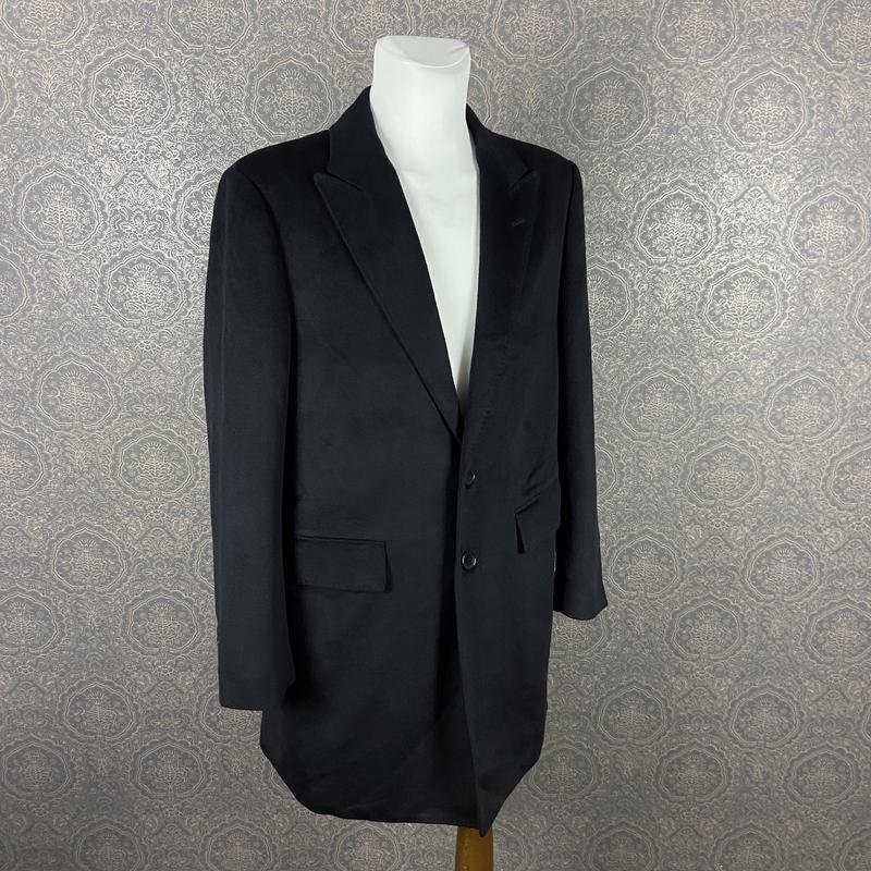 Мужской Nazareno Gabrielli Пальто Тёмно-синий