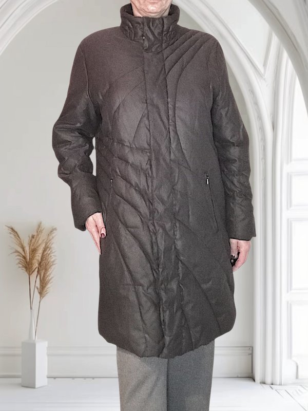 Женский C.P. Company Пуховик Серый 40 / L / 48