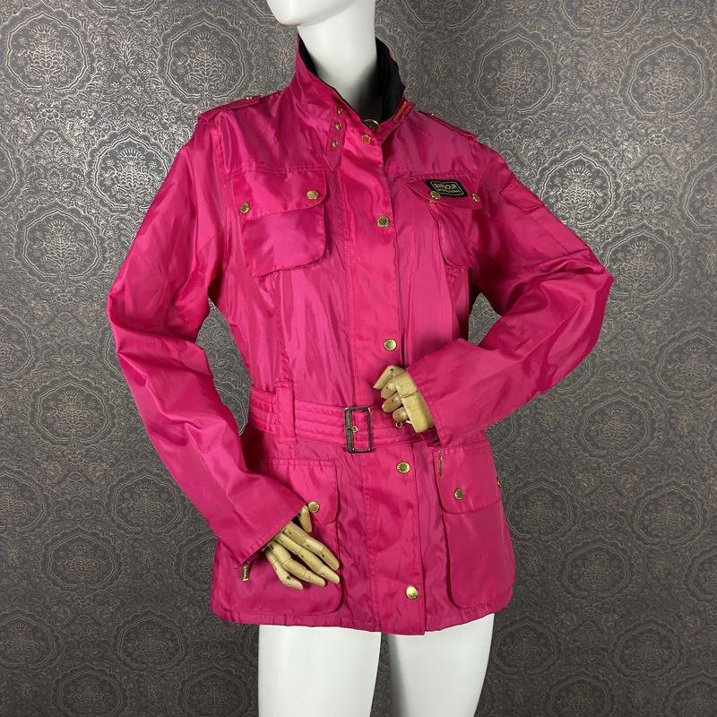 Женский Barbour Куртка Розовый Полиэстер 38 / M /