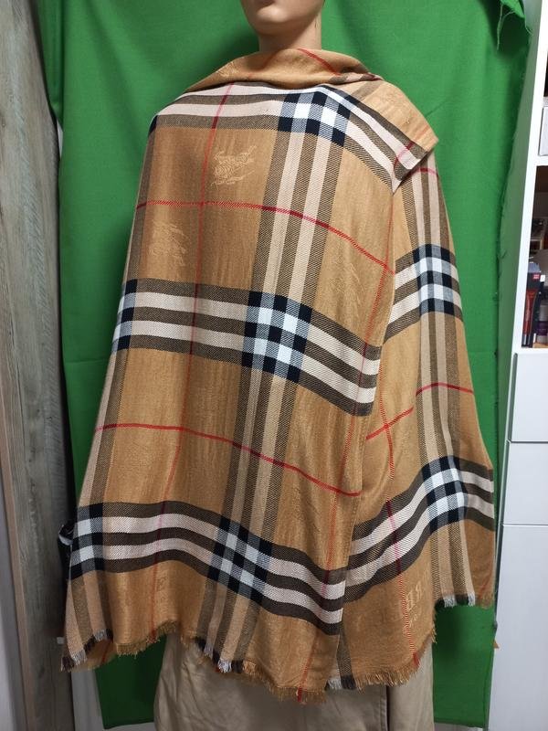 Donna Burberry Sciarpa Multicolore Cashmere