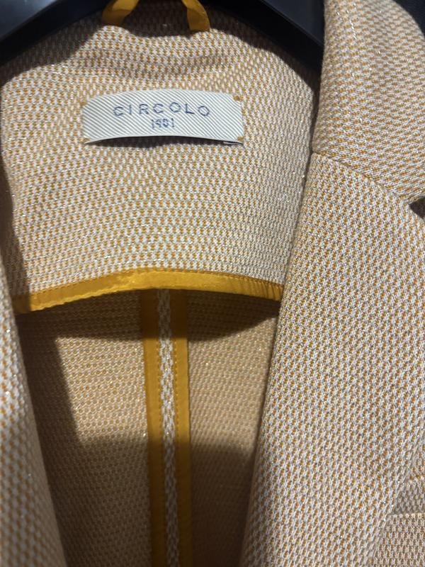 Femme Circolo 1901 Blazer Beige Coton 34 / XS / 42