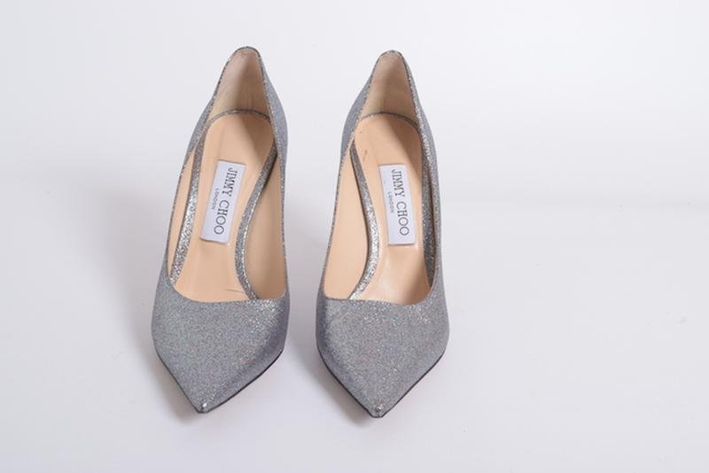 Женские Jimmy Choo Туфли Серебристый 38