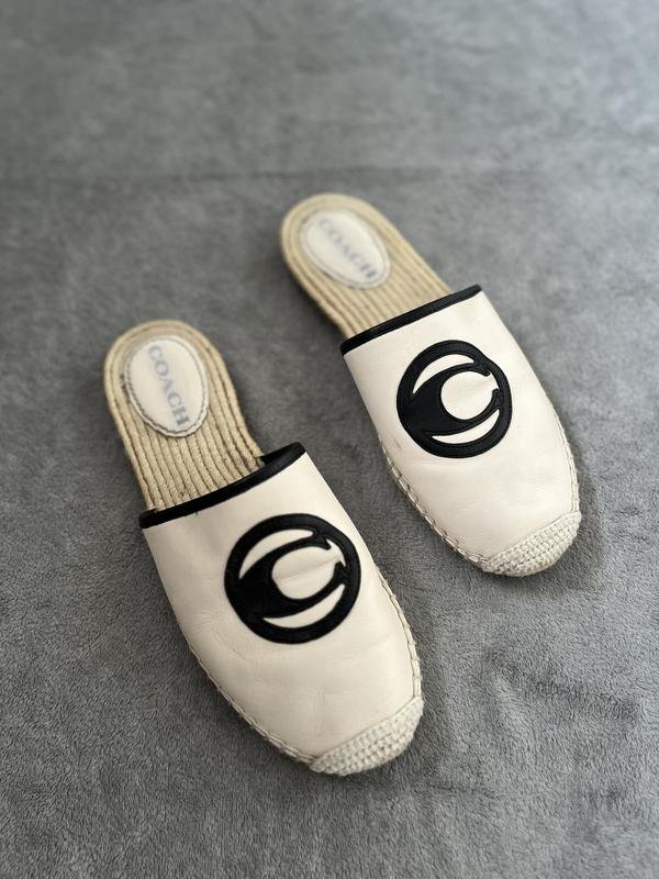 Women Coach Espadrilles Black 38