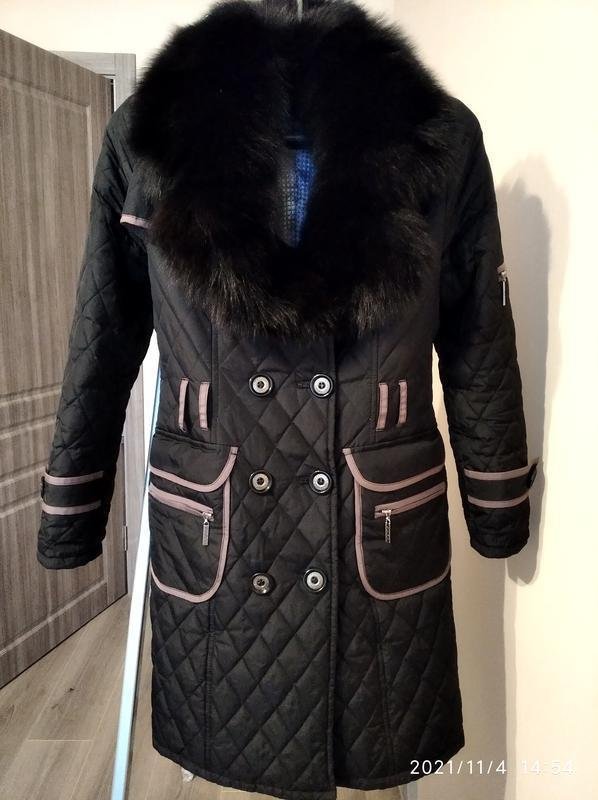 Women Puffer Coat Black Synthetic 36 / S / 44