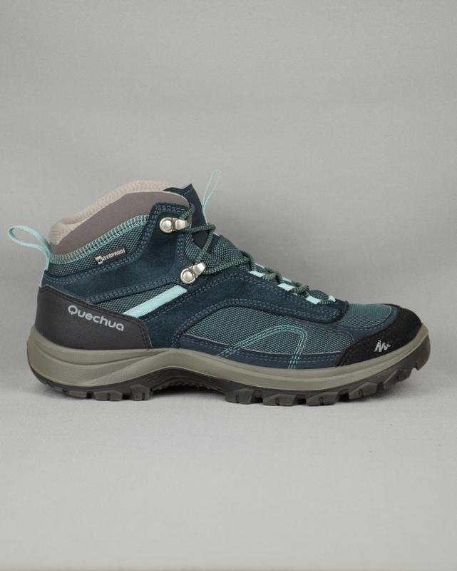 Women Quechua Boots Turquoise Suede 40