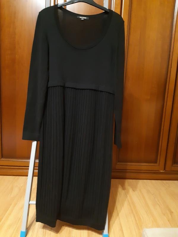 Damen Neil Barrett Kleid Schwarz Wolle 38 / M / 46