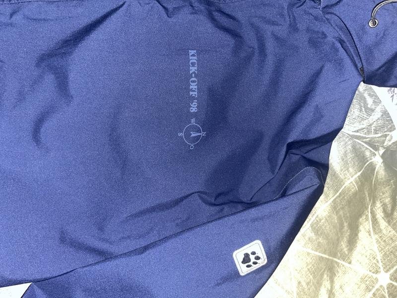 Uomo Jack Wolfskin Giacca Blu Navy 42 / XL / 50