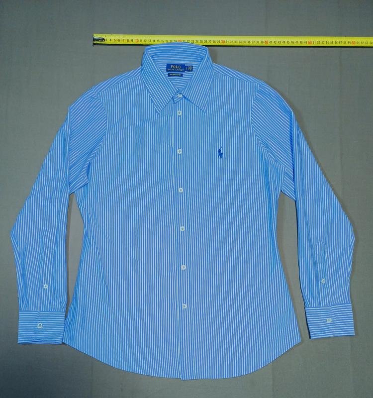 Women Polo Ralph Lauren Shirt White Cotton 38 / M