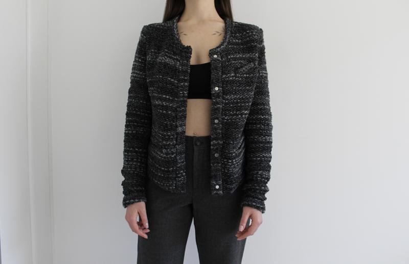 Women IRO Jacket Grey Wool 36