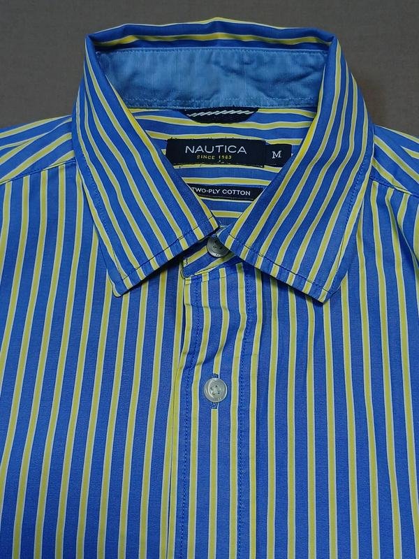 Women Nautica Shirt Yellow Cotton 38 / M / 46