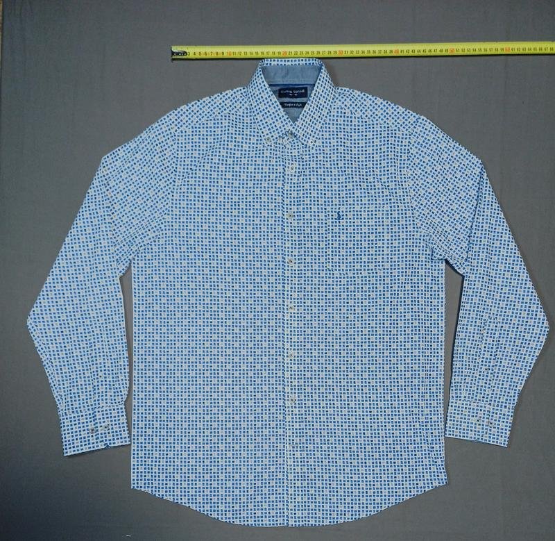 Herren Chris Cayne Hemd Weiß Baumwolle 38 / M / 46