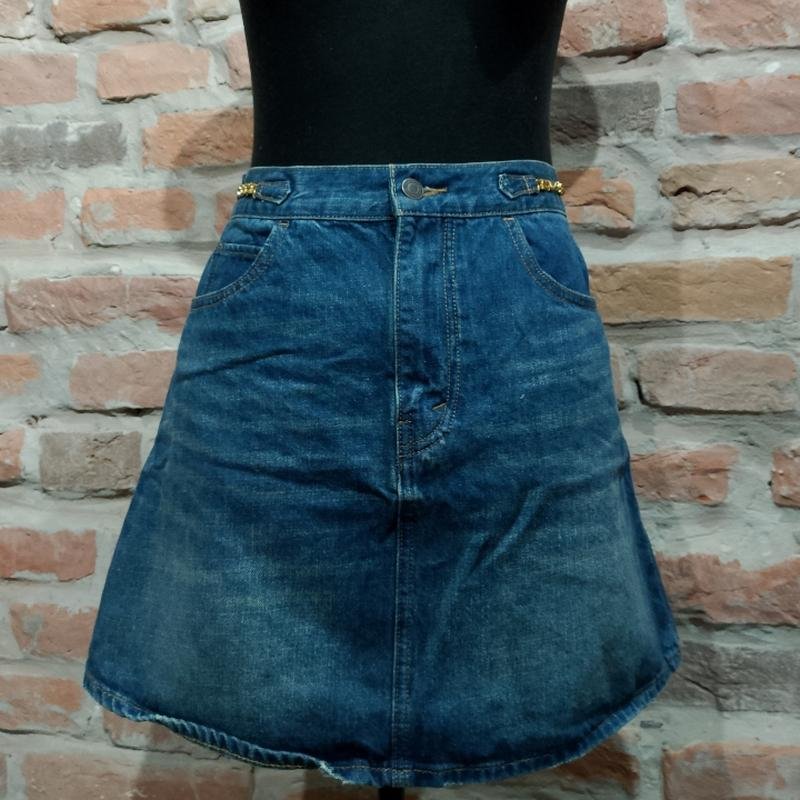 Femme Celine Jupe Or Denim 36