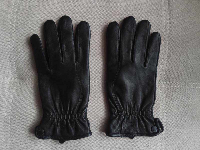 Homme Camel Active Gants Noir Cuir XL