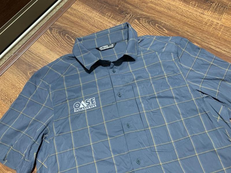 Мужской Arc'teryx Сорочка Синий 36 / S / 44