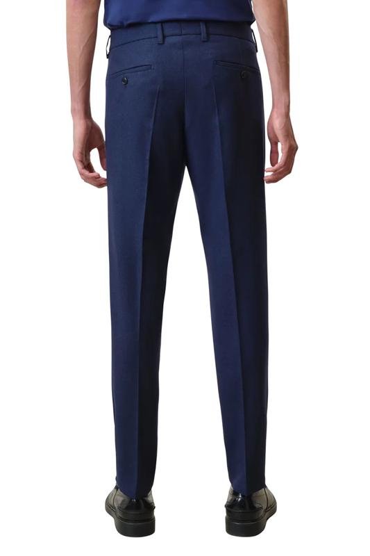 Men DRYKORN Trousers Navy Viscose 33 / L / 48